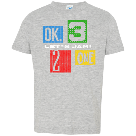 T-Shirts Heather Grey / 2T Let's Jam Toddler Premium T-Shirt