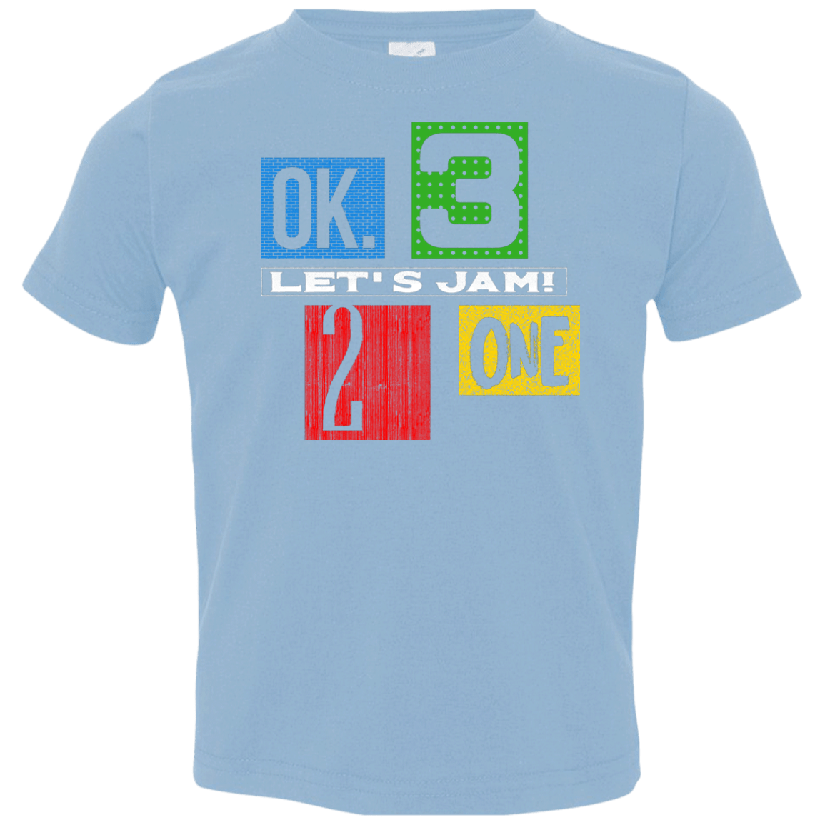 T-Shirts Light Blue / 2T Let's Jam Toddler Premium T-Shirt