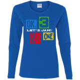 T-Shirts Royal / S Let's Jam Women's Long Sleeve T-Shirt
