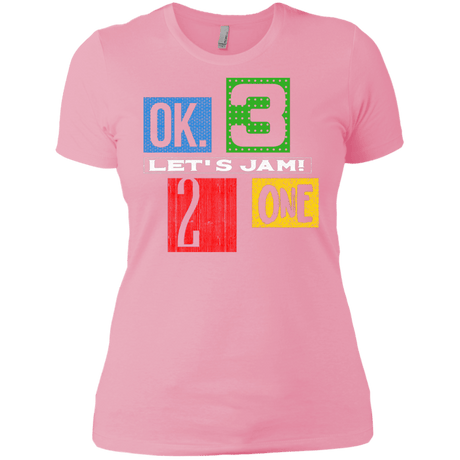 T-Shirts Light Pink / X-Small Let's Jam Women's Premium T-Shirt