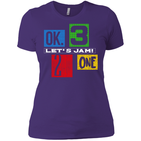 T-Shirts Purple Rush/ / X-Small Let's Jam Women's Premium T-Shirt