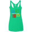 T-Shirts Envy / X-Small Let's Jam Women's Triblend Racerback Tank