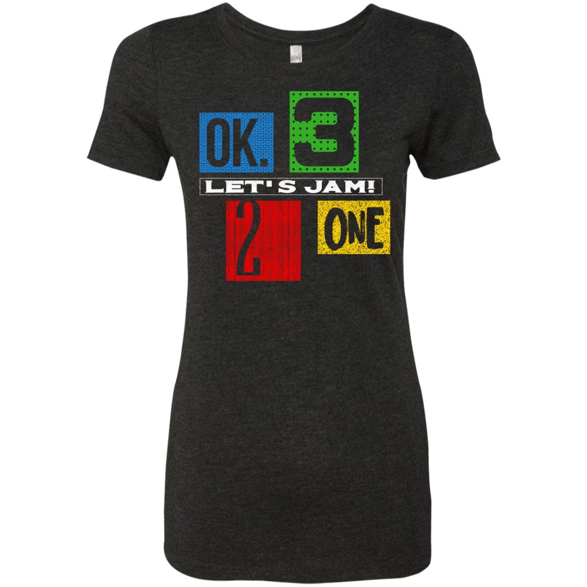 T-Shirts Vintage Black / S Let's Jam Women's Triblend T-Shirt