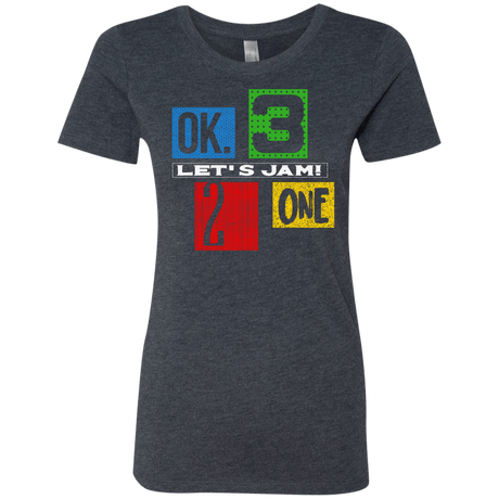 T-Shirts Vintage Navy / S Let's Jam Women's Triblend T-Shirt