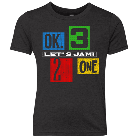 T-Shirts Vintage Black / YXS Let's Jam Youth Triblend T-Shirt