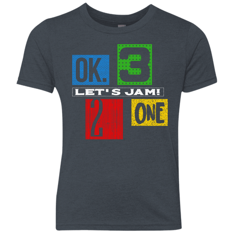 T-Shirts Vintage Navy / YXS Let's Jam Youth Triblend T-Shirt