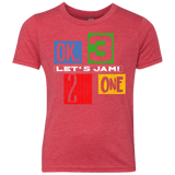 T-Shirts Vintage Red / YXS Let's Jam Youth Triblend T-Shirt