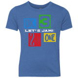 T-Shirts Vintage Royal / YXS Let's Jam Youth Triblend T-Shirt
