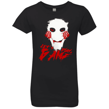 T-Shirts Black / YXS Let's Play A Game Girls Premium T-Shirt