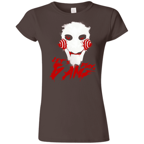 T-Shirts Dark Chocolate / S Let's Play A Game Junior Slimmer-Fit T-Shirt