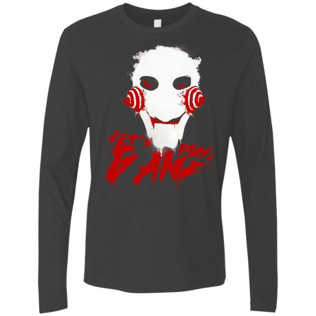 T-Shirts Heavy Metal / S Let's Play A Game Men's Premium Long Sleeve
