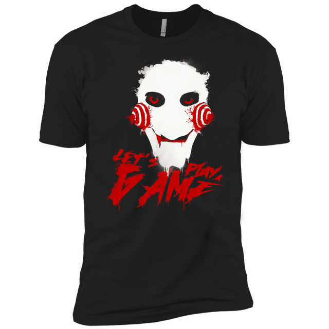 T-Shirts Black / X-Small Let's Play A Game Men's Premium T-Shirt
