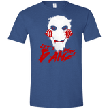 T-Shirts Heather Royal / X-Small Let's Play A Game Men's Semi-Fitted Softstyle