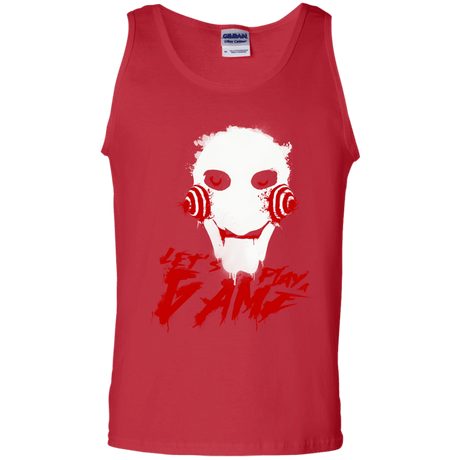 T-Shirts Red / S Let's Play A Game Men's Tank Top