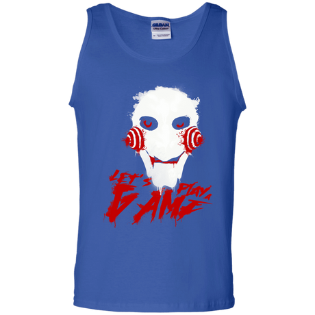T-Shirts Royal / S Let's Play A Game Men's Tank Top