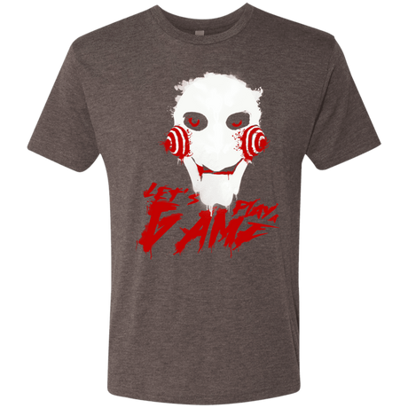 T-Shirts Macchiato / S Let's Play A Game Men's Triblend T-Shirt