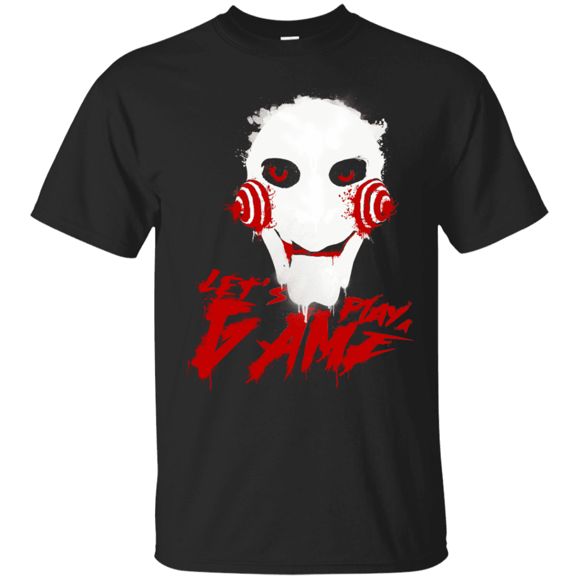 T-Shirts Black / S Let's Play A Game T-Shirt