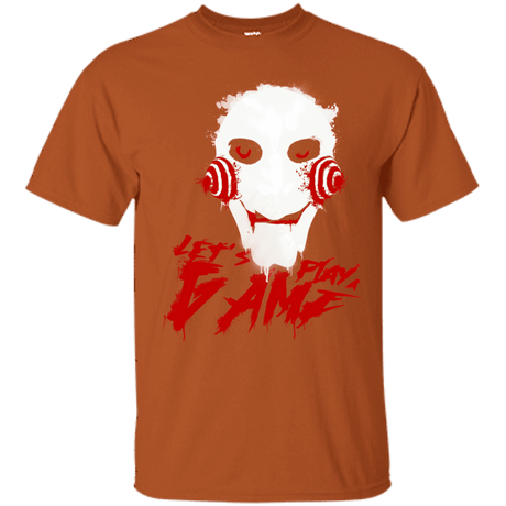 T-Shirts Texas Orange / S Let's Play A Game T-Shirt