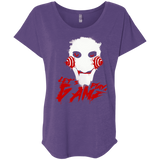 T-Shirts Purple Rush / X-Small Let's Play A Game Triblend Dolman Sleeve