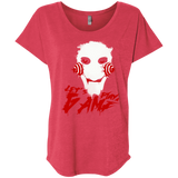 T-Shirts Vintage Red / X-Small Let's Play A Game Triblend Dolman Sleeve