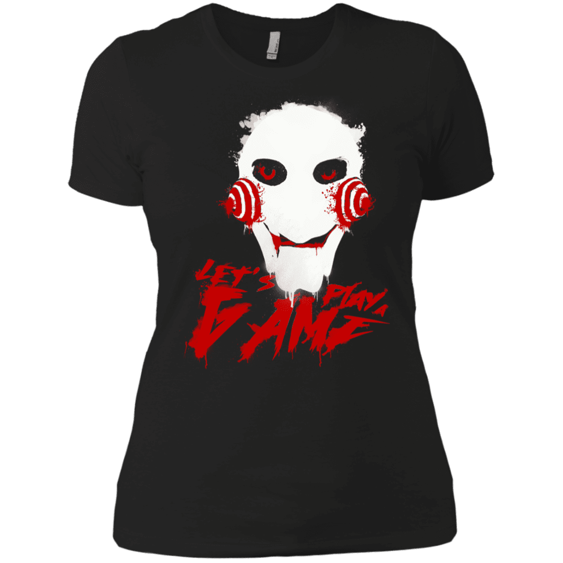 T-Shirts Black / X-Small Let's Play A Game Women's Premium T-Shirt