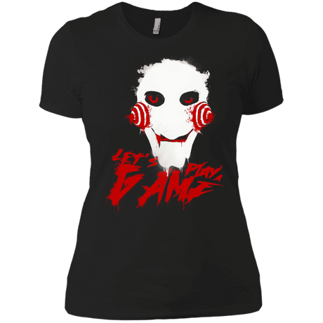 T-Shirts Black / X-Small Let's Play A Game Women's Premium T-Shirt