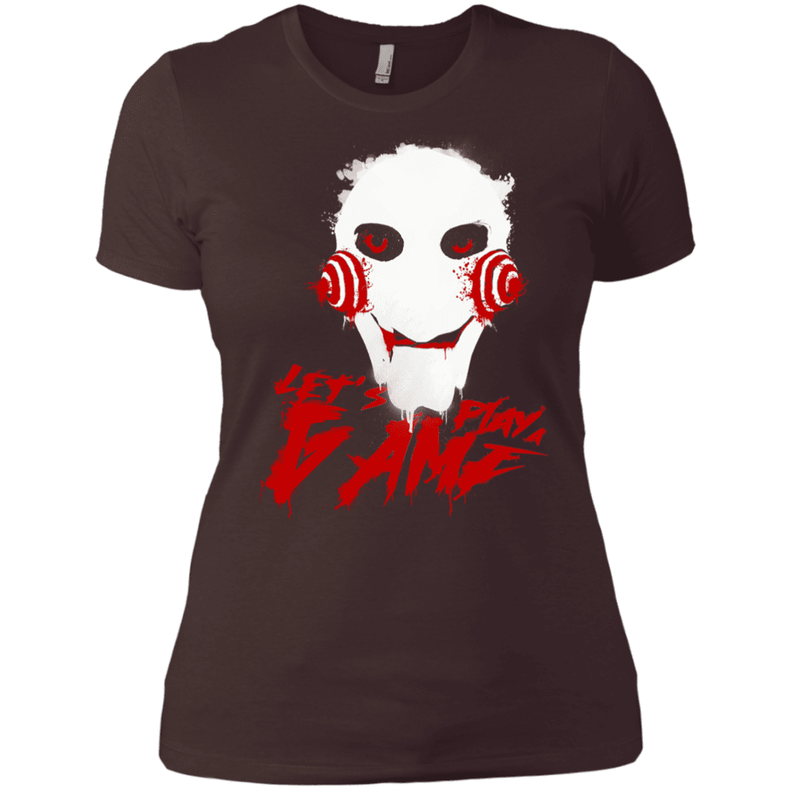 T-Shirts Dark Chocolate / X-Small Let's Play A Game Women's Premium T-Shirt