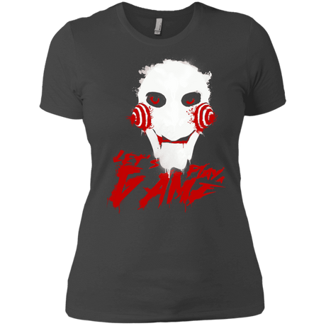T-Shirts Heavy Metal / X-Small Let's Play A Game Women's Premium T-Shirt
