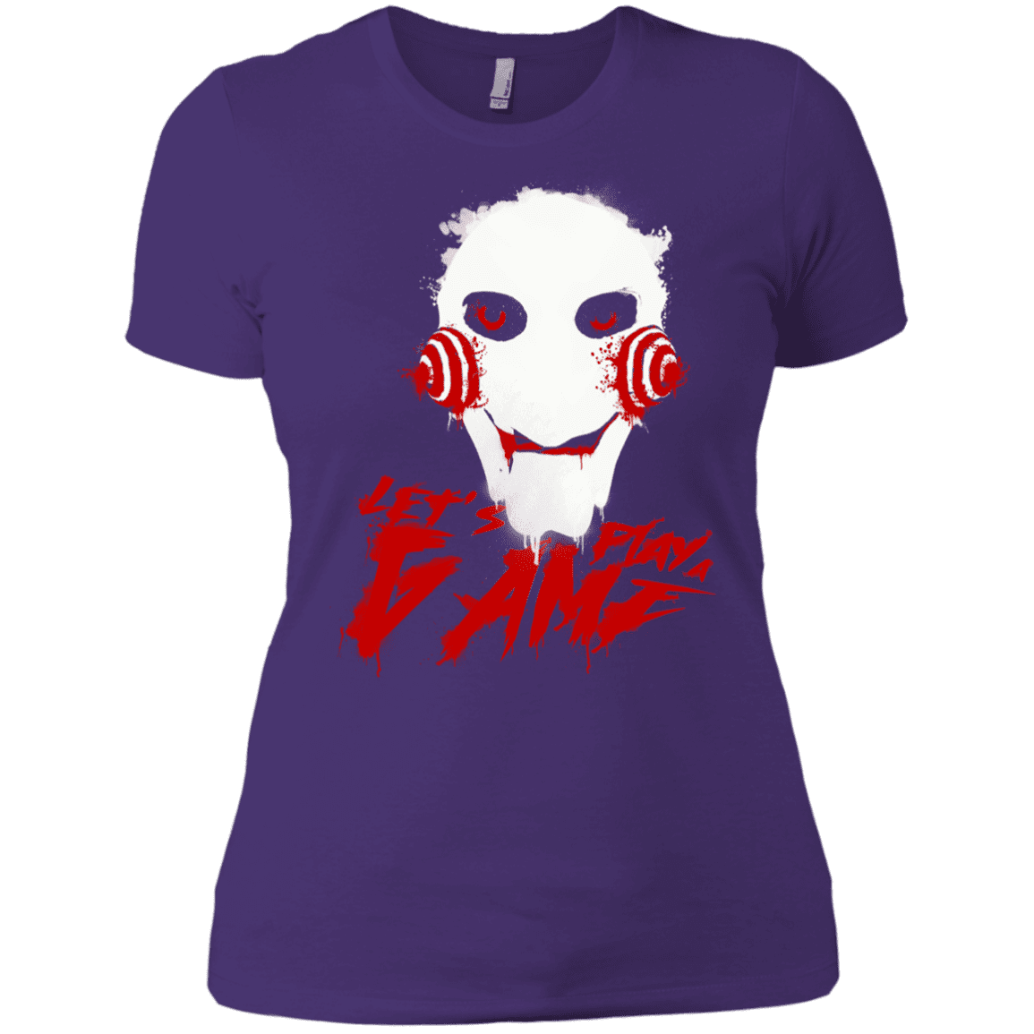T-Shirts Purple Rush/ / X-Small Let's Play A Game Women's Premium T-Shirt