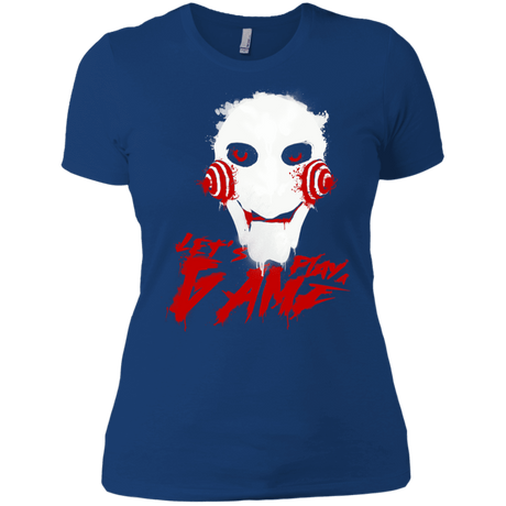 T-Shirts Royal / X-Small Let's Play A Game Women's Premium T-Shirt