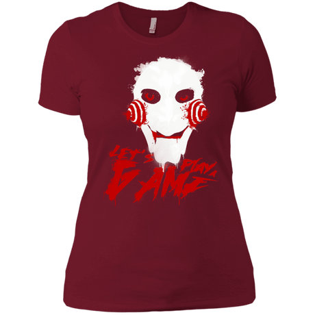 T-Shirts Scarlet / X-Small Let's Play A Game Women's Premium T-Shirt