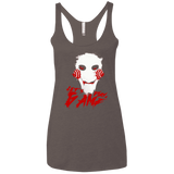 T-Shirts Macchiato / X-Small Let's Play A Game Women's Triblend Racerback Tank