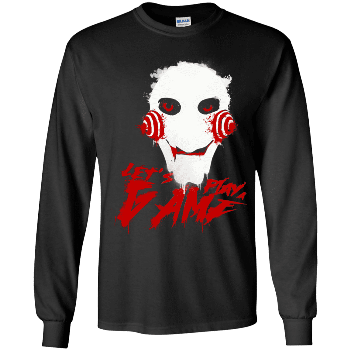 T-Shirts Black / YS Let's Play A Game Youth Long Sleeve T-Shirt