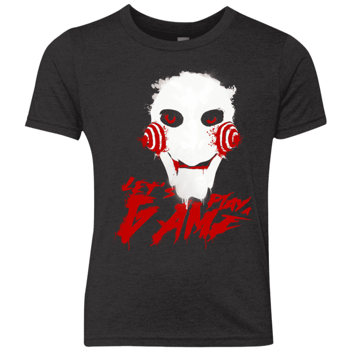 T-Shirts Vintage Black / YXS Let's Play A Game Youth Triblend T-Shirt