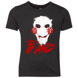 T-Shirts Vintage Black / YXS Let's Play A Game Youth Triblend T-Shirt