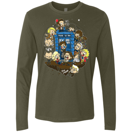 T-Shirts Military Green / Small Let's Play Doctor Men's Premium Long Sleeve