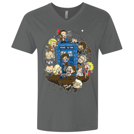 T-Shirts Heavy Metal / X-Small Let's Play Doctor Men's Premium V-Neck