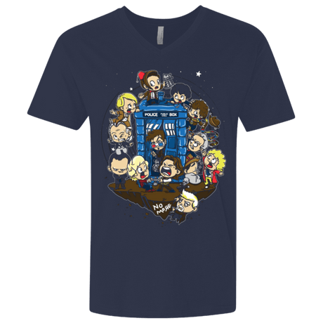 T-Shirts Midnight Navy / X-Small Let's Play Doctor Men's Premium V-Neck