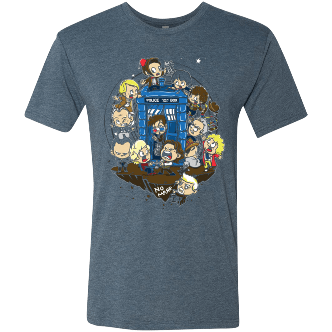 T-Shirts Indigo / Small Let's Play Doctor Men's Triblend T-Shirt