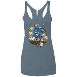 T-Shirts Indigo / X-Small Let's Play Doctor Women's Triblend Racerback Tank