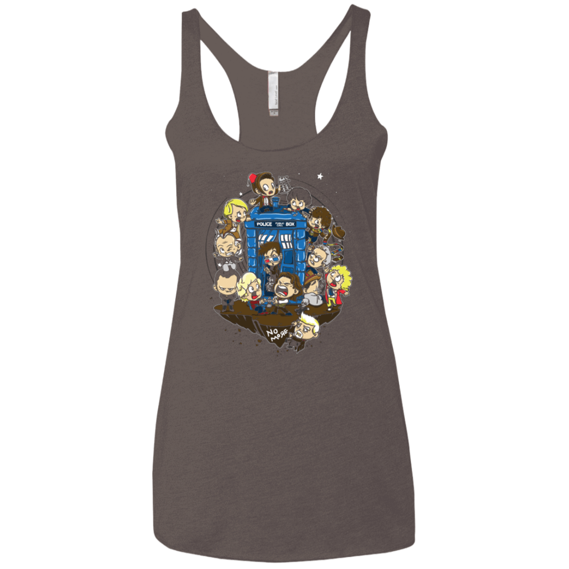 T-Shirts Macchiato / X-Small Let's Play Doctor Women's Triblend Racerback Tank
