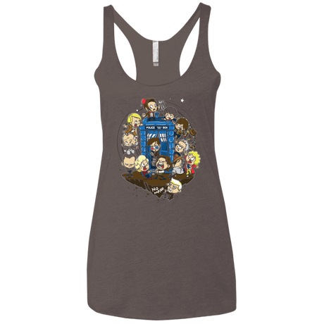 T-Shirts Macchiato / X-Small Let's Play Doctor Women's Triblend Racerback Tank