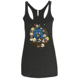 T-Shirts Vintage Black / X-Small Let's Play Doctor Women's Triblend Racerback Tank