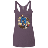 T-Shirts Vintage Purple / X-Small Let's Play Doctor Women's Triblend Racerback Tank