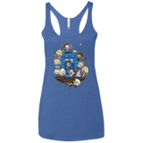 T-Shirts Vintage Royal / X-Small Let's Play Doctor Women's Triblend Racerback Tank