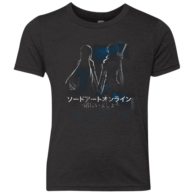 T-Shirts Vintage Black / YXS Let stay together Youth Triblend T-Shirt