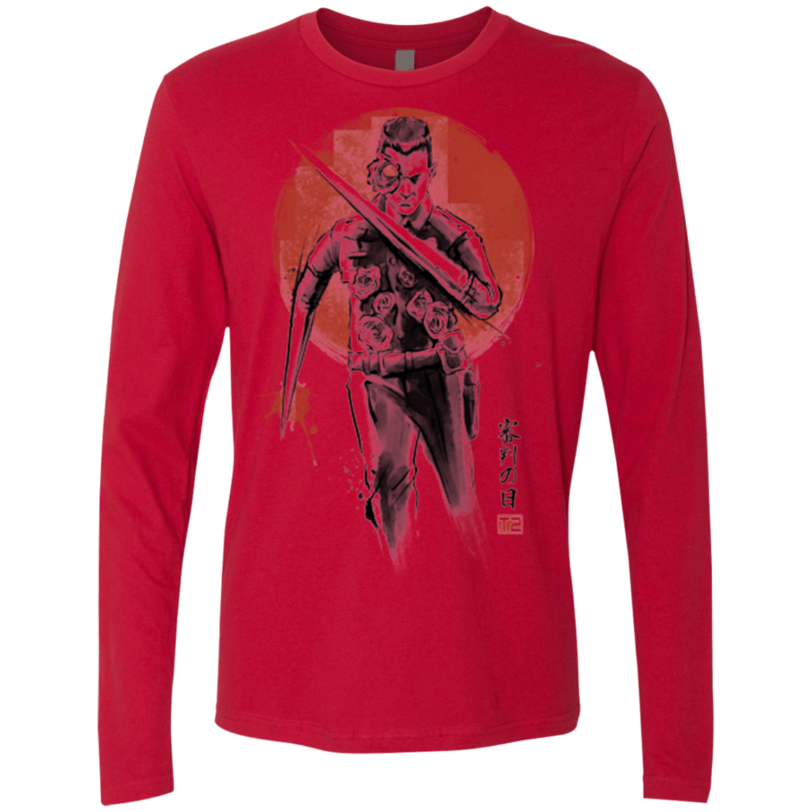 T-Shirts Red / Small Lethal Machine Men's Premium Long Sleeve
