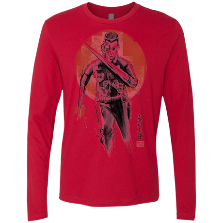 T-Shirts Red / Small Lethal Machine Men's Premium Long Sleeve