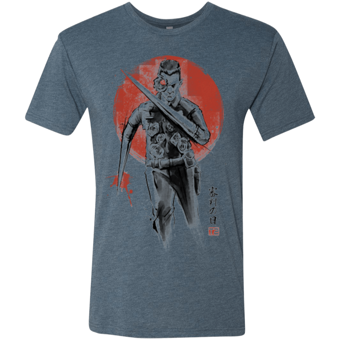 T-Shirts Indigo / Small Lethal Machine Men's Triblend T-Shirt