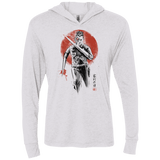T-Shirts Heather White / X-Small Lethal Machine Triblend Long Sleeve Hoodie Tee
